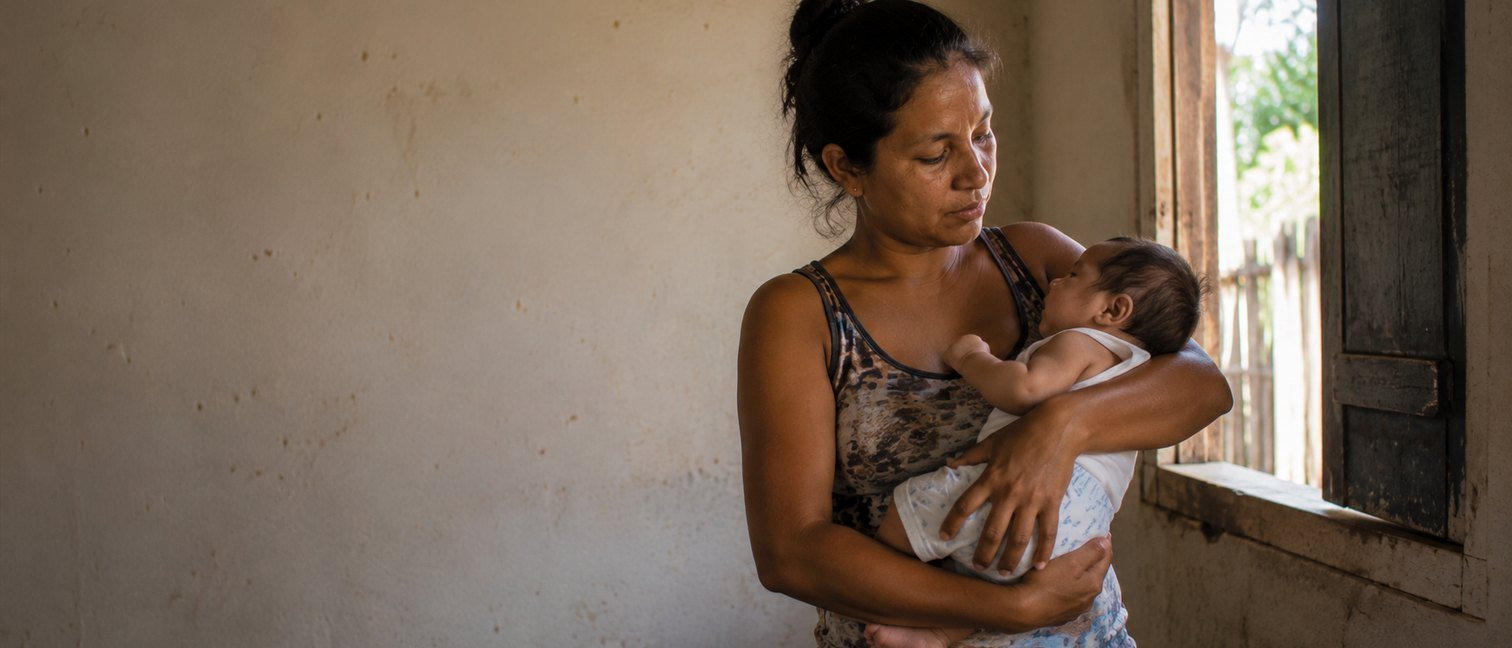Advogado de salário-maternidade em Belém-PA, mãe com bebê no colo aguardando o benefício do INSS